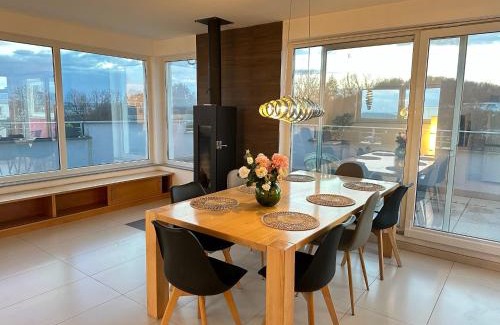 Schoenaich Apartment | D2 Luxus-Penthouse mit Dachterrasse - Bis 9 Personen - A81 - Stuttgart - Messe - Daimler - ab 5 Nächte - Business Center und Konferenzraum separat buchbar