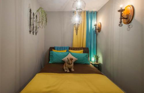 Aghios Athanasios Ski Chalet | Dandy Villas Palios Agios Athanasios Rocky - Fireplace - Village Square