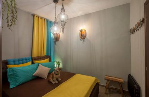 Aghios Athanasios Ski Chalet | Dandy Villas Palios Agios Athanasios Rocky - Fireplace - Village Square