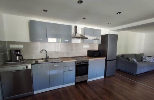 Kovacshida Apartment | Das Blaue Haus- A Kék Ház