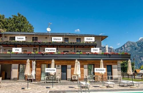 Dascio Apartment | Dascio Salute Ferienwohnung mit Panorama Balkon am See