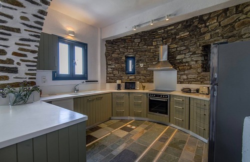 Nea Cryssi Akti Villa | Dazzling Paros Villa | 3 Bedrooms | Villa Contessa | Large Furnished Veranda