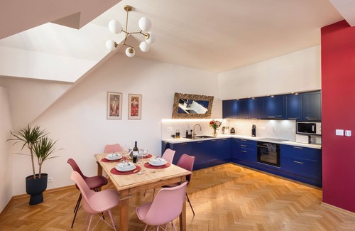 Stare Mesto Apartment | Decadent Art Deco Apartment in Old Town