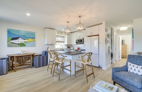 East Boothbay House | Deck w/Water Views: Quiet East Boothbay Retreat!