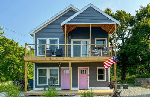 East Boothbay House | Deck with Water Views Quiet East Boothbay Retreat!