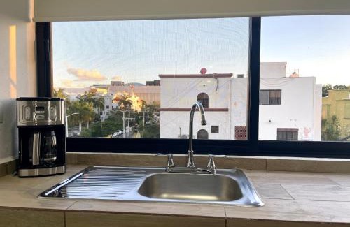 Downtown Cancun Apartment | Deco 6B Modern Studio Great Location