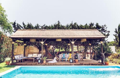 Puerto Real Villa | Dehesa de las Yeguas casa en finca privada con piscina y playa