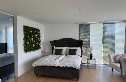 Danikon House | Deluxe Doppelzimmer mit Pool und Aussicht