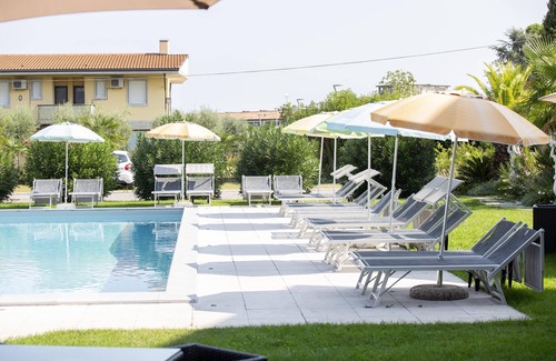 Pieve Vecchia Apartment | Deluxe Suite 2 with Shared Pool and Private Balcony