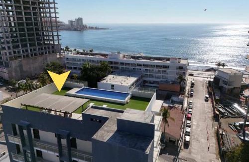 Mazatlan Apartment | Depa a 1 cuadra de la playa - Flamingo 201