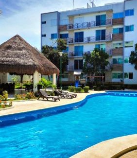 Puerto Juarez Apartment | Depa Familiar PB 6pax con Alberca Rodeado de Restaurantes Zona Segura
