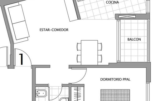 Rosario Apartment | Departamento temporario Rosario