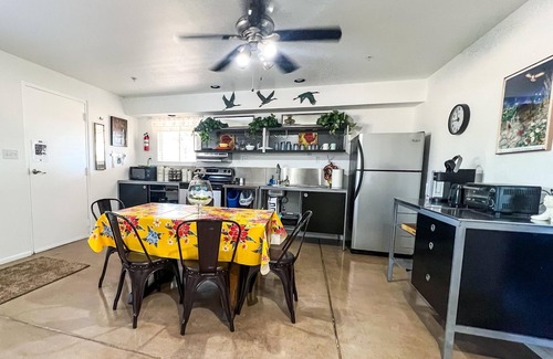 Tucson House | Desert Gem Guest House nestled among lush Mesquite trees.