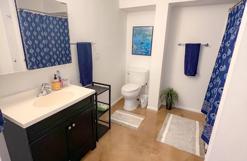 Tucson House | Desert Gem Guest House nestled among lush Mesquite trees.