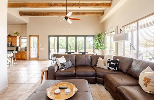 Cave Creek House | Desert Oasis Views Pool + Courts Walk to Town