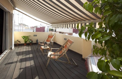 Nou Moles Apartment | Design loft + wifi + sunny terrace