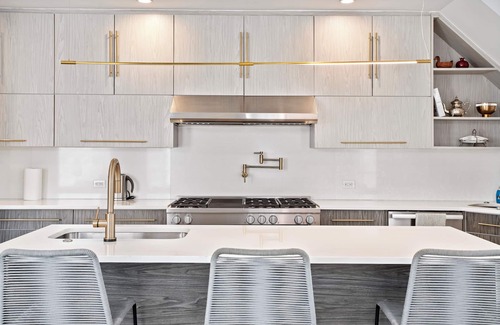 Crown Heights House | Designer Home Patio Parking