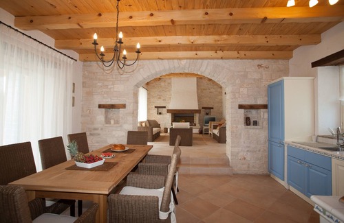 Buzet House | Detached stone villa with stunning views, private pool, WLAN