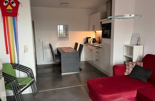 Harlesiel Apartment | Dike view II