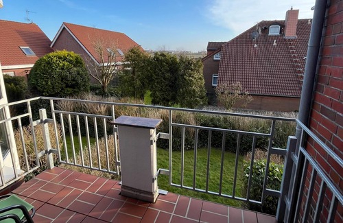 Harlesiel Apartment | Dike view II
