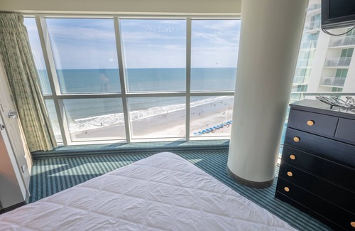 Downtown Myrtle Beach Condo | Direct Ocean and City Views, Corner Suite, Pools!