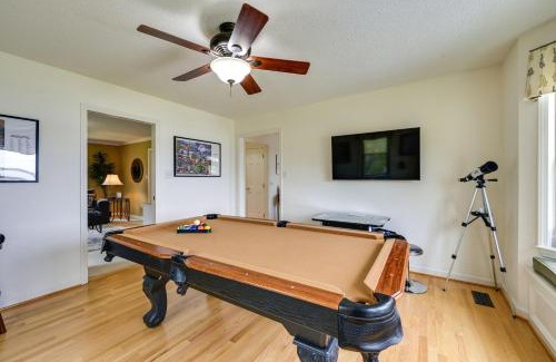 Roanoke Rapids House | Dock and Kayaks Lakefront Roanoke Rapids Home