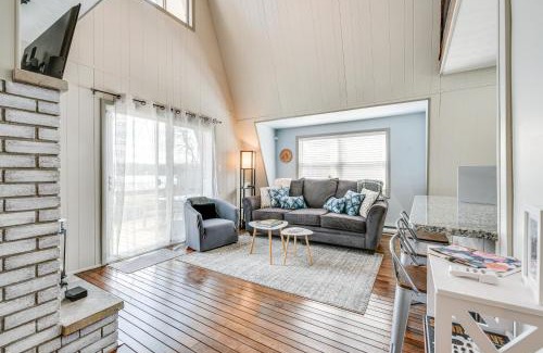 Pocono Summit House | Dock and Sunroom Waterfront Home Near Kalahari!