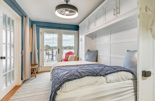 Lake Wissota Apartment | Dock, Deck and View Lakefront Chippewa Falls Studio