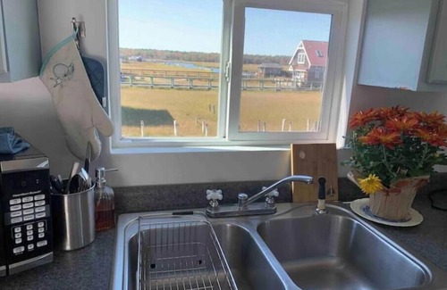 Leeds Point Apartment | Dock side studio with water views!