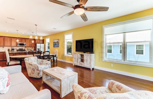Ocean Cay House | Dog Friendly! 7 bedrooms 7 full bathrooms and 2 half baths plus 3 kitchens! Sleeps 21 people!
