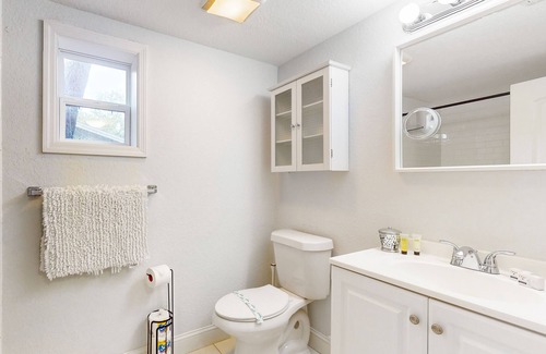 Gillespie Park Apartment | Dog-friendly apartment in Historic Gillespie Park with private W/D