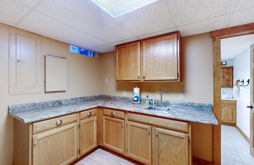 North Lake George House | Dog-friendly home near Lake George with deck, grill, media room, fireplace, W/D