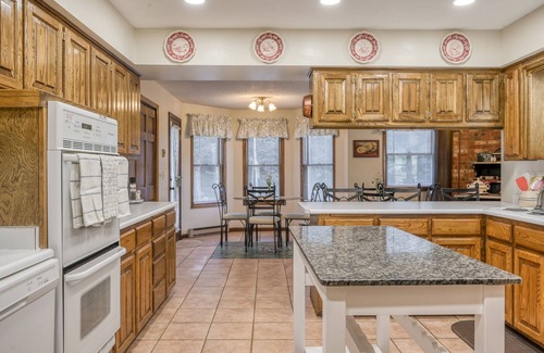 South Fork House | Dog-friendly mansion with antique decor, WiFi, and gas fireplace - near skiing