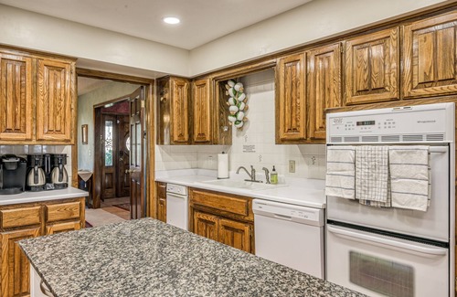 South Fork House | Dog-friendly mansion with antique decor, WiFi, and gas fireplace - near skiing