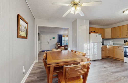 Waynesville House | Dog-friendly mountain home with central AC, pool access, mountain view, and W/D