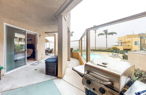 Carlsbad Condo | Dog friendly, ocean-view condo w/WiFi, patio, 2 pools, spa, shared grill area