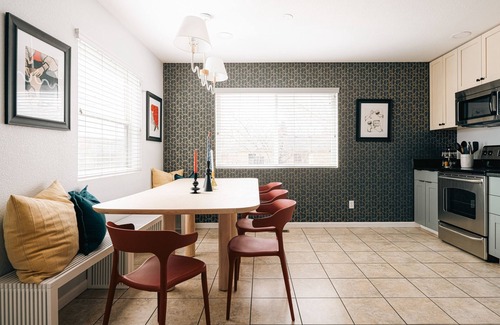 Barths House | Dog-friendly townhome with private hot tub & cornhole - walk to dining