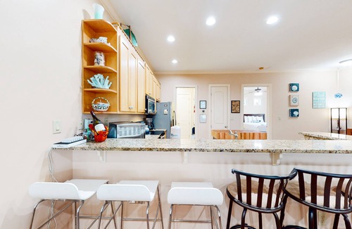 Crescent Beach House | Dog-friendly home with balconies, foosball, pool access, & W/D - steps to beach