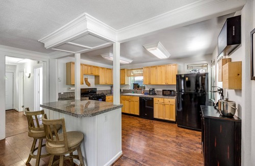 Hacienda House | Dog-friendly wine country home with a backyard, fast WiFi, fireplace