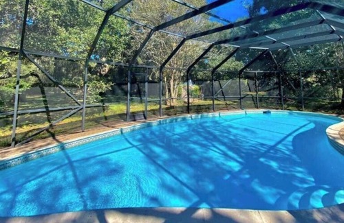 Cat Spring House | Dog Trot Entire House & Private Pool Texas BlissWood Unique Ranch with optional Safari!