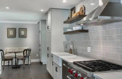 Saugatuck House | Dogwood Creek - Cozy in-town cottage with incredible deck and beautiful gardens