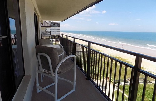 Ormond-by-the-Sea Condo | "Dolphin Lookout" Ocean front condo with gorgeous panoramic beach views