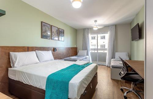 Bras Apartment | Dom Brás - Studio amplo e confortável pra toda família, com piscina