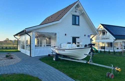 Gizycko Resort | Domek Całoroczny Fuleda -Mazury Giżycko Sauna Jacuzii Kominek