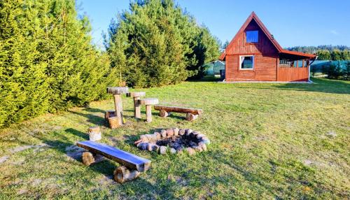Olsztynek Cabin | Domek Pod Lasem