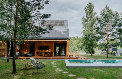 Wyszkow Apartment | Domek z basenem nad Bugiem