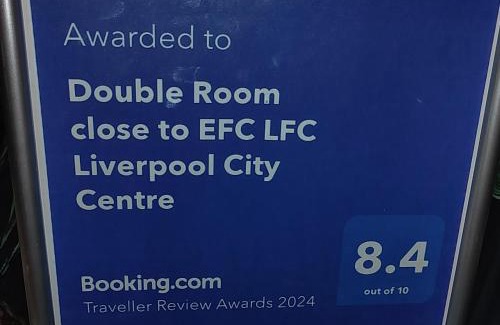 Liverpool House | Double Room close to EFC LFC Liverpool City Centre