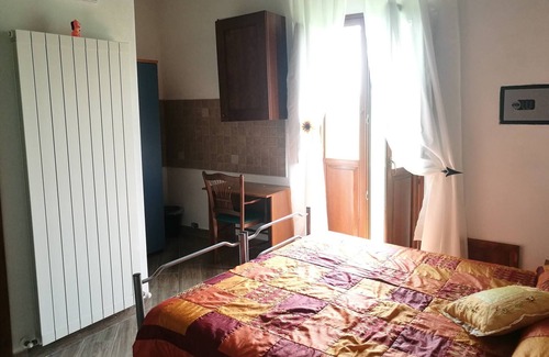 Fratta House | Double Twin Room With Balcony Pool View