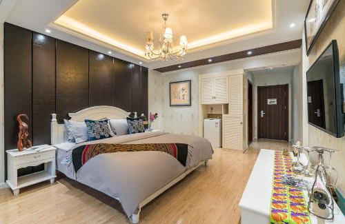 Jinghong Apartment | Doudou Meilan Fengqing Inn