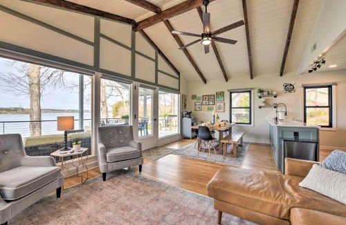 Troutman House | Dreamy Lake Norman Cottage with Panoramic Lake Views